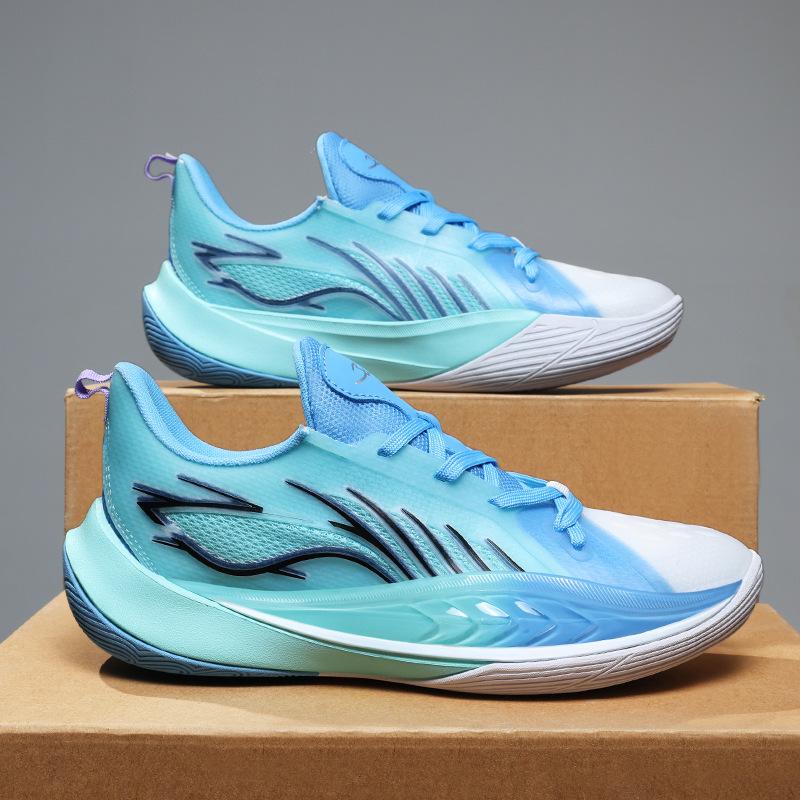 Sonic 13 Basketball Shoes Youth Game Student Sneakers Middle and Older Children's Shoes Sports Shoes Non-slip and Wear-resistant Low-top Running Shoes