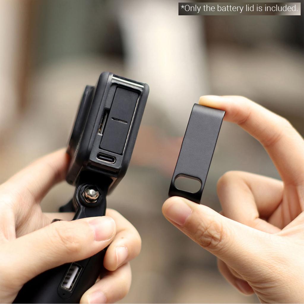 Camera Battery Compartment Cover Lid Quick Release Type C Charging Port Cover Compatible with GoPro Hero 8 Black