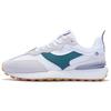 Li Ning Fangyuan Classic Scarpe Sportive Casual Antiscivolo Resistenti all'Abrasione Basse da Donna Bianco Grigio Verde AGCT048-1