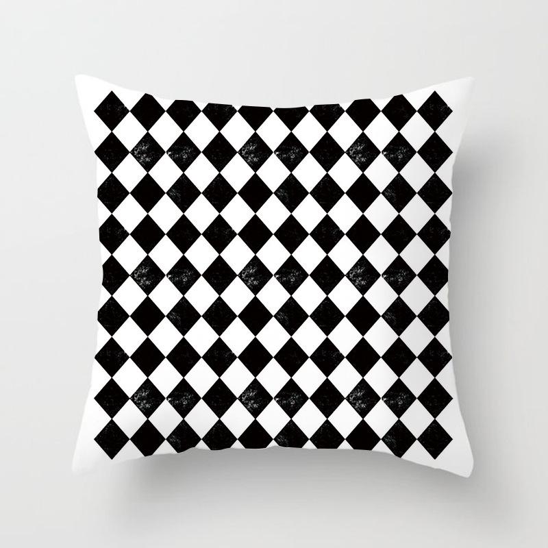 2025 Hot Sale Modern Geometric Abstract Sofa Pillow Cover