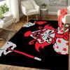 Magician clown (red) Rug Floor Mat for Living Room or Bedroom Soft and Comfortable Carpet a Gift for Birthday and Holiday.MFF0918438