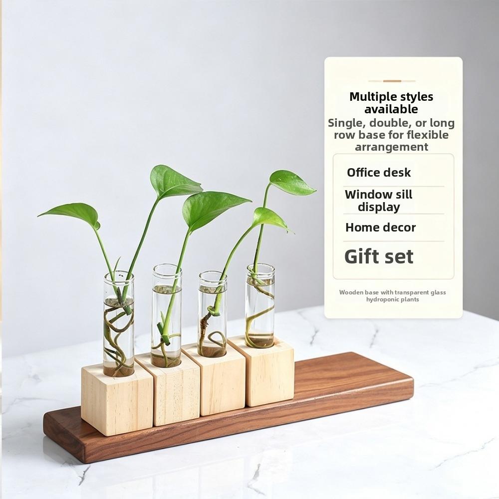 Home Decoration Hydroponic Flower Vase Minimalist Hydroponic Flowerpot Tabletop Display