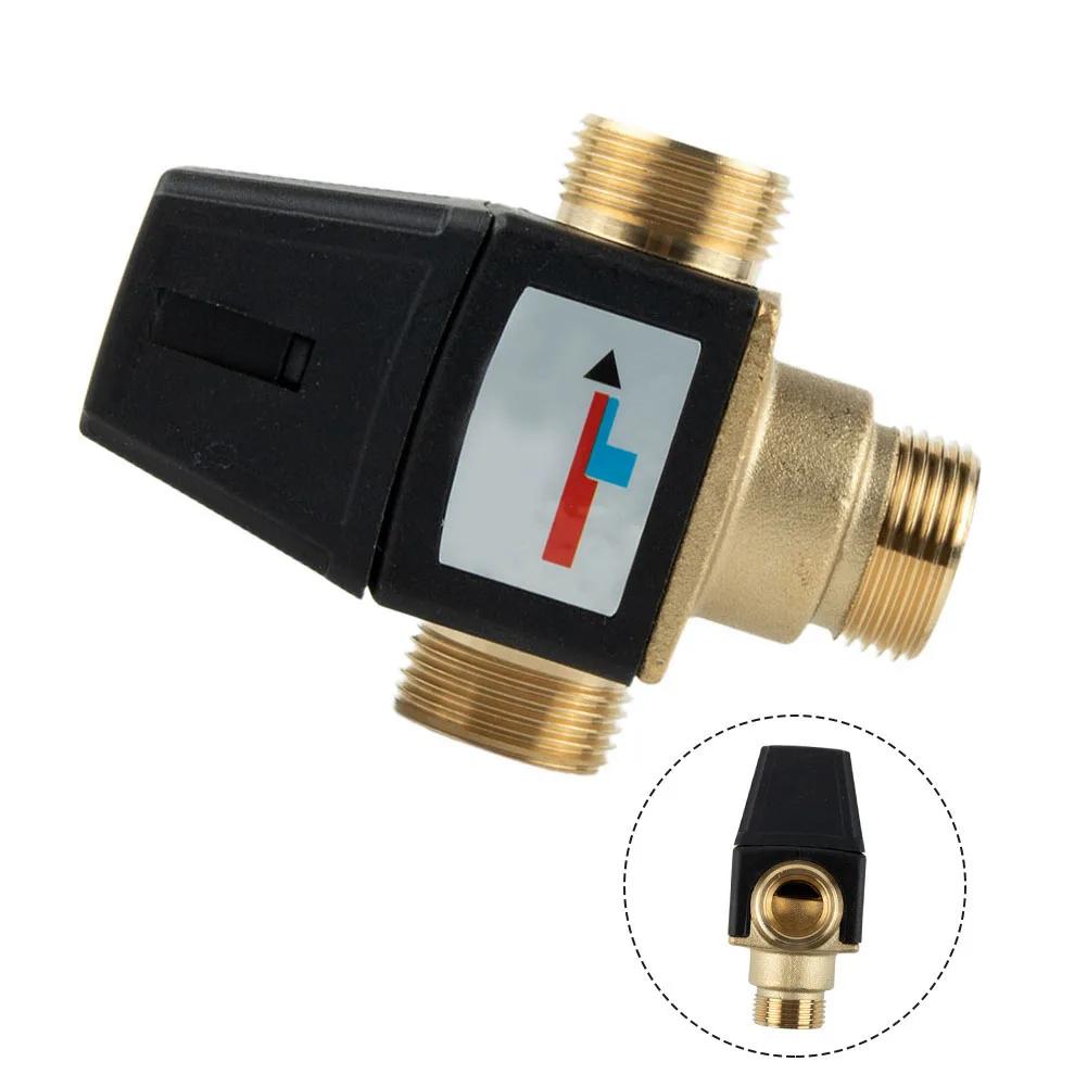 

User Friendly Thermostatic Mixer Valve With High Flow Performance For Underfloor Heating And Domestic Applications