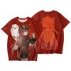 2026 New Hu Tao T-shirt Game Genshin Impact Cosplay 3D Men's T Shirt Summer Fashion Cool Daily Short Sleeve Tee Harajuku Y2k Top