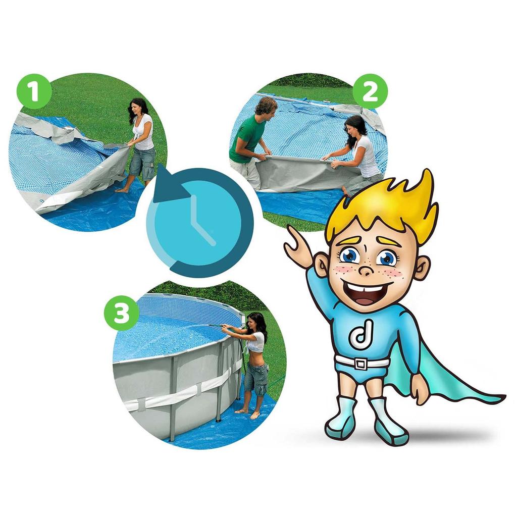 Piscina da Giardino Strutturata 549 X 122 Cm 18-In-1 Bestway 56462