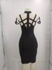 Sexy Hollow Hip-Hugging Bandage Party Dress