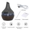 300ml USB Aromatherapy Diffuser Ultra Quiet Cold Mist Humidifier With Remote Control And 7 Color Changing Led Lights for Bedroom