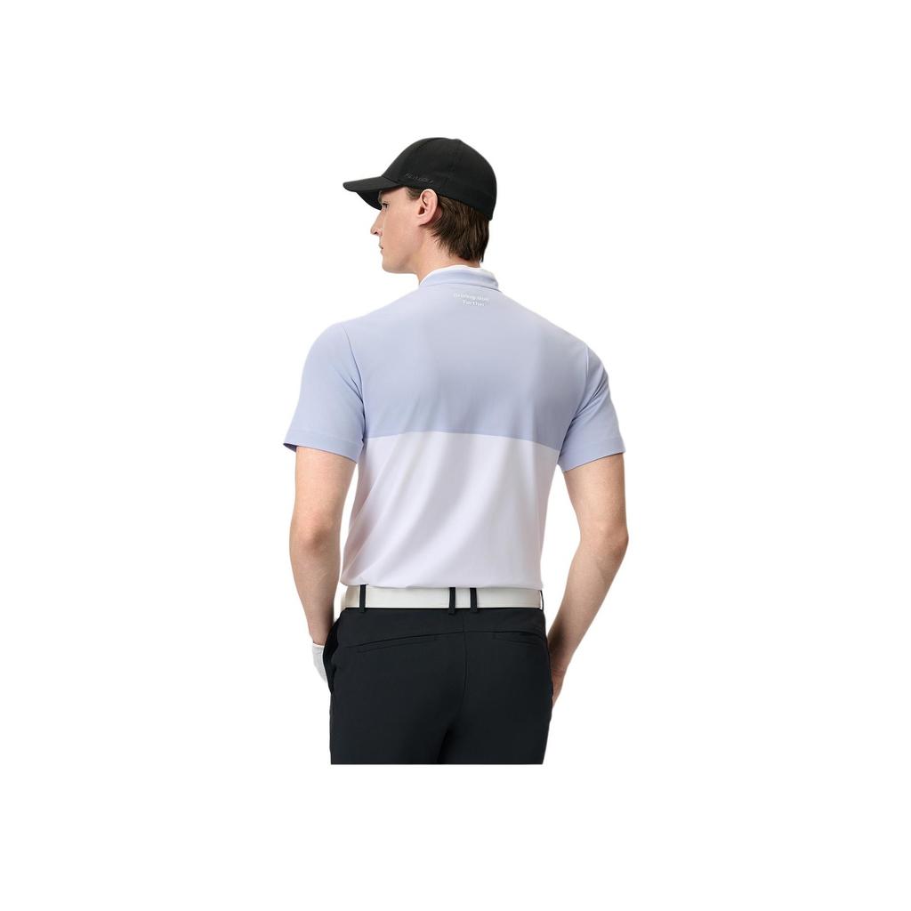 FILA Golf Series SS25 Soft Comfortable Skin-Friendly Short Sleeve T-Shirt Men Tops Light-Lavender A11M525129F-PR