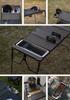 CAMPING MOON IGT Stainless Steel Box, Shallow, 2L, Half Unit, Made of 304 Stainless Steel, CK-11