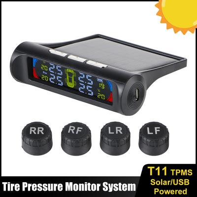 Sisteme Universale de Alarmă de Securitate Auto 0-6Bar USB / Solar TPMS Monitor de Temperatură Anvelope Sistem de Monitorizare a Presiunii în Anvelopele Mașinii