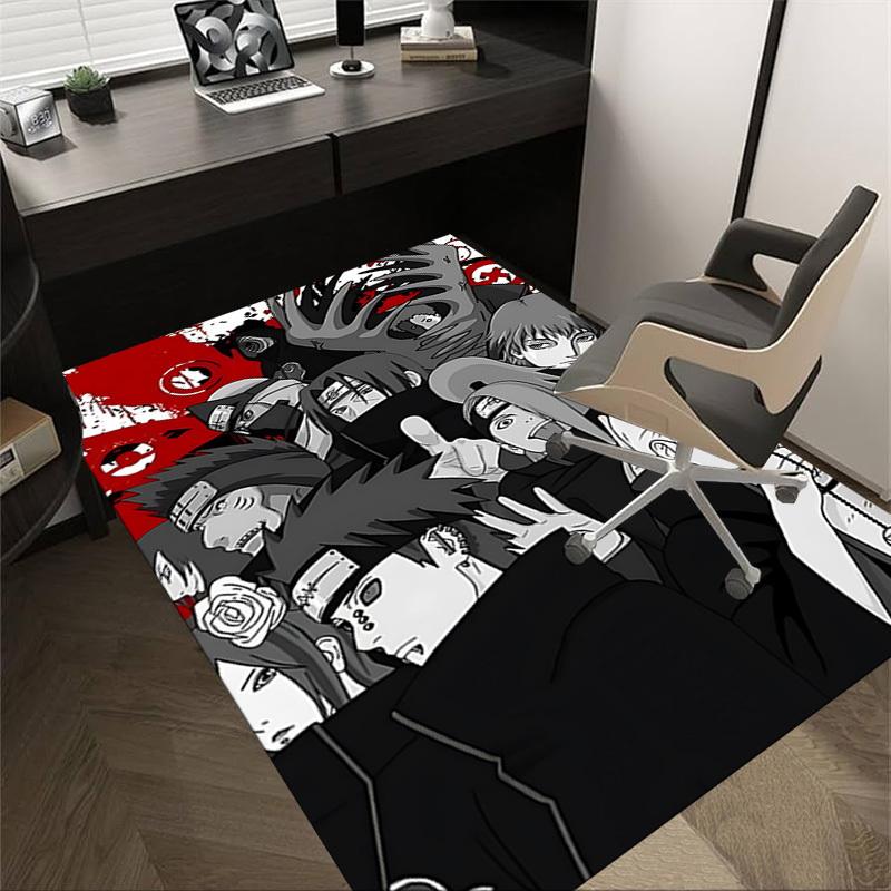 1 Stück Naruto Sasuke Extra Groß Rutschfester Teppich für Boden, Büro, Familie, Schlafzimmer, Studio Großer Teppich Teppiche für Innenräume