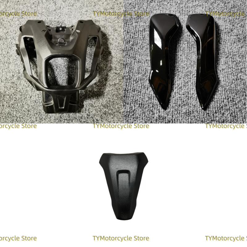 Motorrad Frontscheinwerfer Haube Verkleidung Panel Abdeckung Nase Kopf Verkleidungssatz Passend für Yamaha MT-07 FZ-07 MT07 MT 07 FZ07 2021-2024