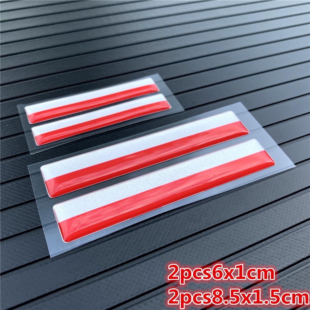 3D Brazil Korea UK ITALY FRANCE GERMAN Russia Spain National Flags Car Stickers Automobiles Motorcycles Decorating Accessories