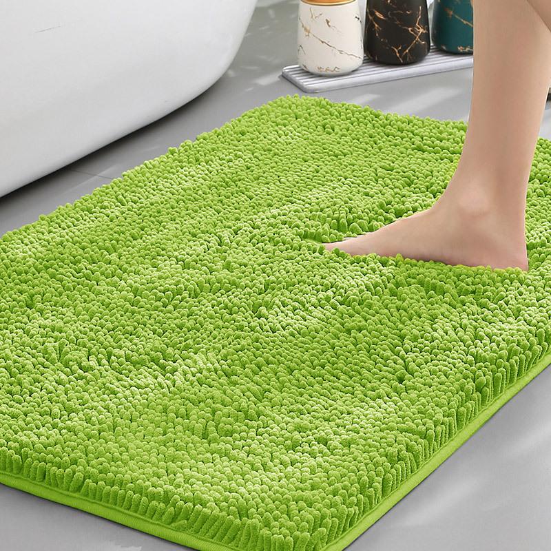 Chenier Teppich, Badezimmerbodenmatte, Rutschfester Teppich, Saugfähige Badematten