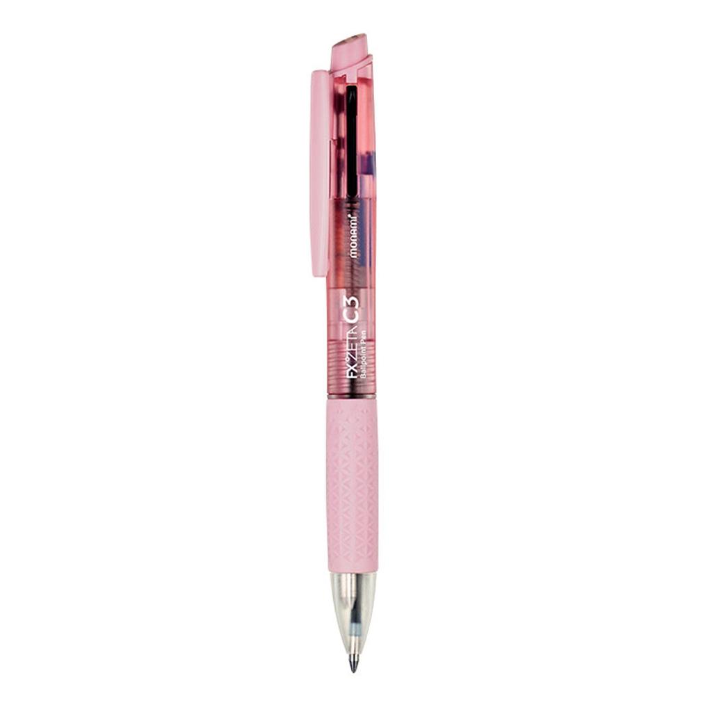 Monami Trio Color Gel Ballpoint Pen - 0.38/0.5/0.7mm