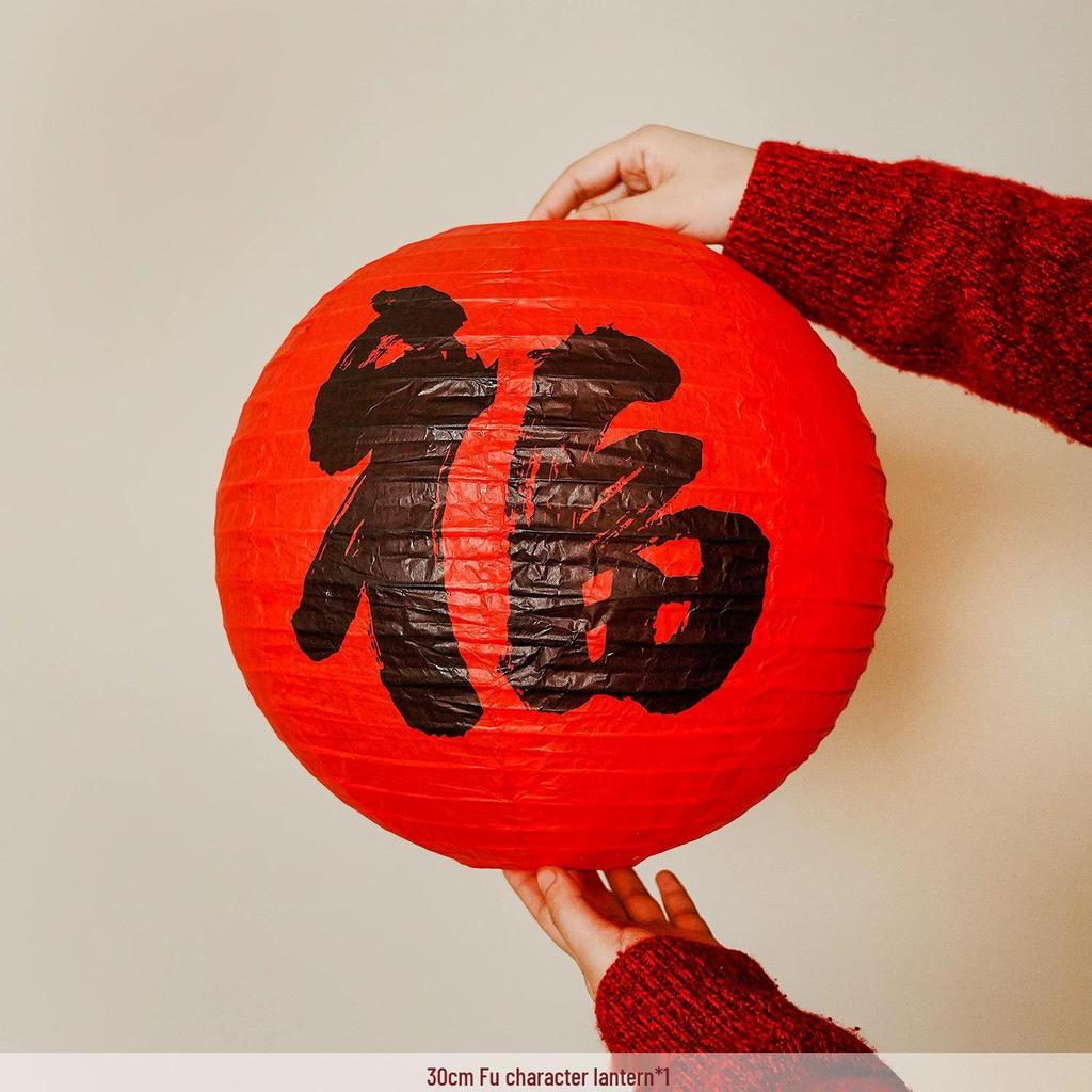 2025 Chinese Style Red Lantern: Dragon Boat & Mid-Autumn Festival Decorative Pendant with Luminous Design for Spring Festival & National Day.