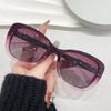 Fashion Women Oversized Square Sunglasses Lady Trendy Luxury Brand Designer Large Frame Sun Glasses Female Uv400 Shades Eyewear