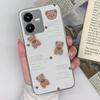 Ultra Thin Clear Phone Cases For Vivo Y22S Y27 Y33 Y35 Y36 Y37  Beautiful Heart Pattern Soft Silicone Super Shockproof Shell For Vivo Handphone Covers