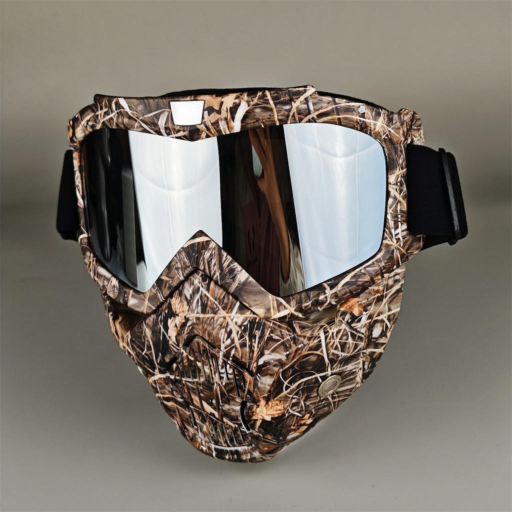 Moto Snow Goggles Mask UV400 Outdoor Riding Men's Windproof Sand Goggles Helmet Mask Mask