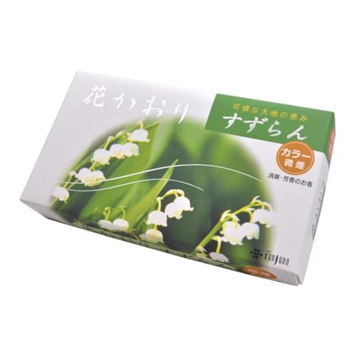 Flower Fragrance Series: Kunjudo Incense Sticks, Flower Fragrance, Lily of the Valley, Light Smoke #632