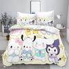 Cute Pochacco Dog Bedding Sets Comforter Cover Bed Cover Duvet Cover Pillow Case 2-3 Pieces Sets Kids Adult Bedroom Decor