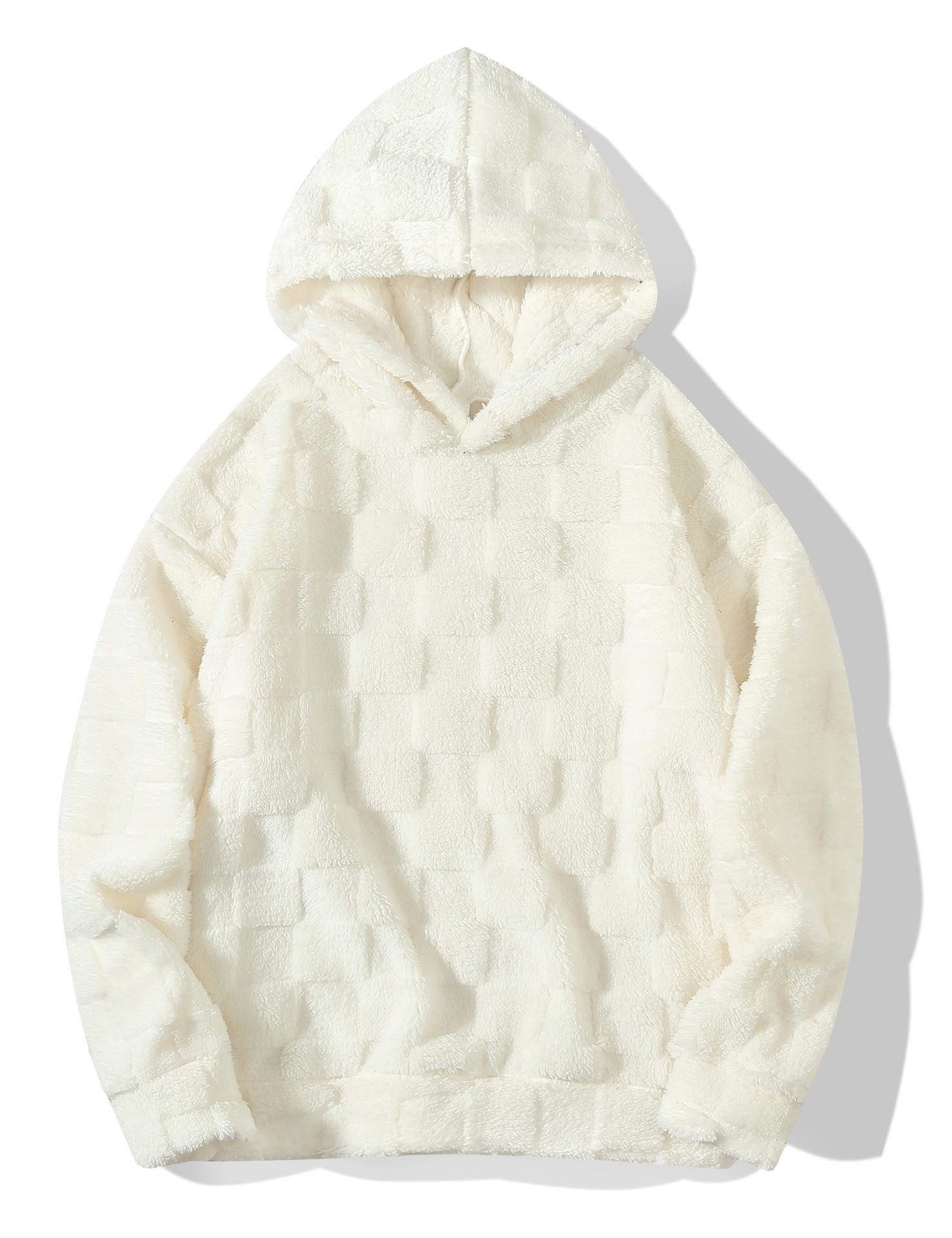 

Осенне-зимний худи свободного кроя большого размера, пуловер из овечьей шерсти 3XL