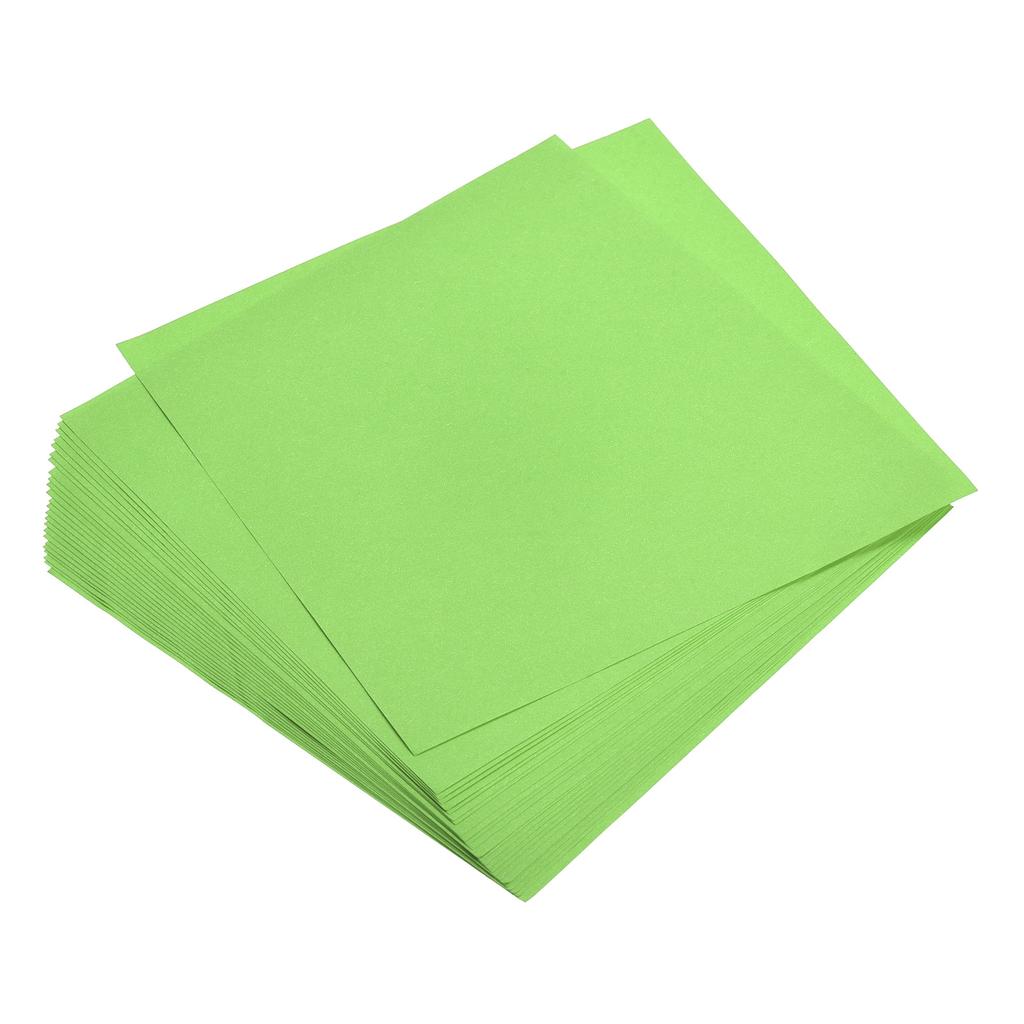 Uxcell 50 Blatt Origami-Papier 15x15cm Doppelseitig Quadratische Faltpapiere für Kunsthandwerk Geschenke Scrapbooking Deko DIY Handarbeit