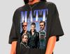 Matt Damon T-Shirt – Amerikanischer Schauspieler Shirt, Good Will Hunting, Promi Tee