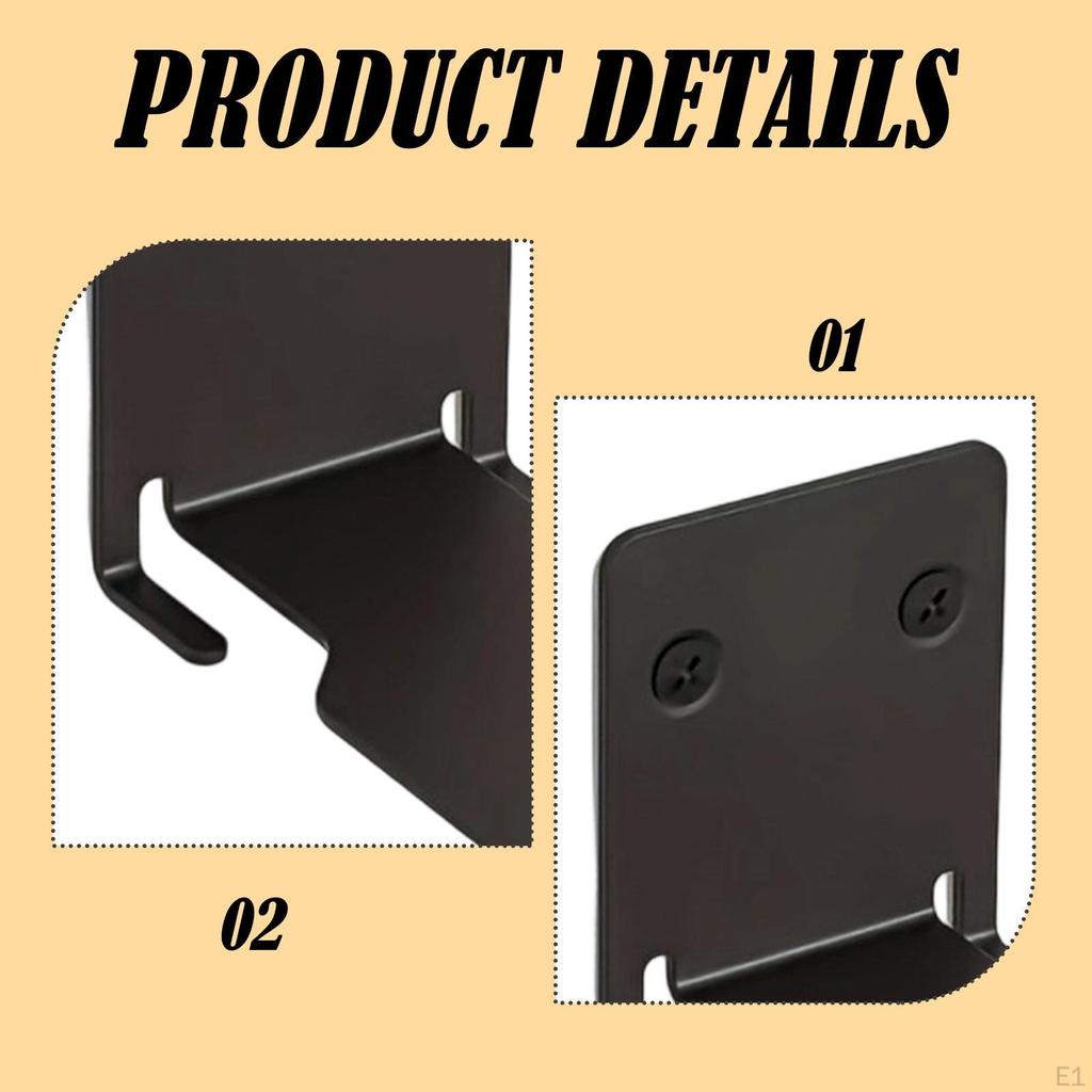 2Pcs Float Book Shelves Organizer Wall Mounted Home Decoration Tower Stand for Living Room