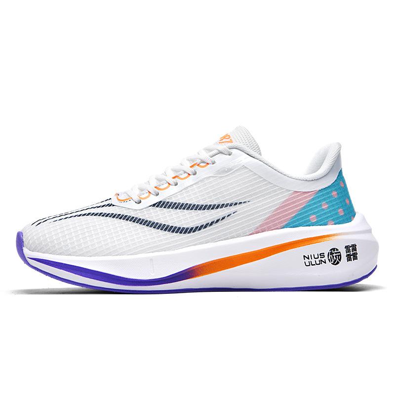 High-quality Flying Electric Carbon Board Racing Training Shoes Red Rabbit Breathable Shock Absorption Rebound Professional Marathon Sports Shoes