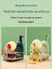 Hand-Cranked Automatic Apple & Fruit Peeler with Paring Knife