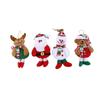 Claus Snowman Elk Bear Home Decor Hanging Decorative Soft Cute Christmas Pendant Ornaments   Christmas Tree Decoration