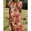 Women's Summer 3D Short Sleeve Dress