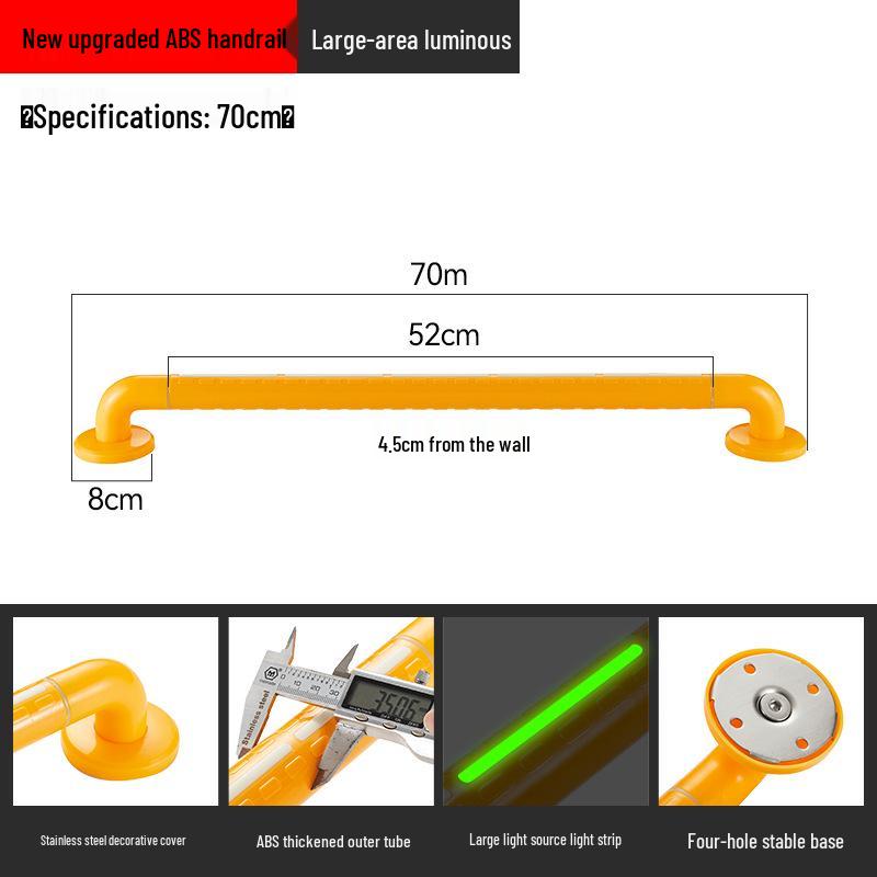Elderly & Disabled Non-Slip Bathroom & Staircase Handrail