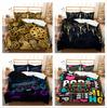 3D Radio Bedding Down Quilt Pillowcase 2 or 3 Household Bedding Sets Single Bed Double Bed Full Size Washable Super Soft Bedding