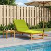 Sun Lounger Cushion GEMERT 100percent  Polyester Light Green