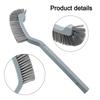 Toilet Cleaning Brushes For Toilet Toilet Brush Brush Holder 1pcs 34x2cm Grey Plastic Wear Resistance For Home