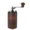 Manual Coffee Grinder Walnut Wood Portable Hand Coffee Bean Mill with Handle for Home Drip Coffee