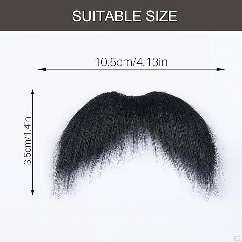 5 Stycken Självhäftande Falska Mustascher Kostymtillbehör för Maskerad