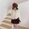 Casual Versatile Loose Short Sweater Jacket Women's Spring and Autumn New Fashion Loose Knitted Cardigan Top Trendy