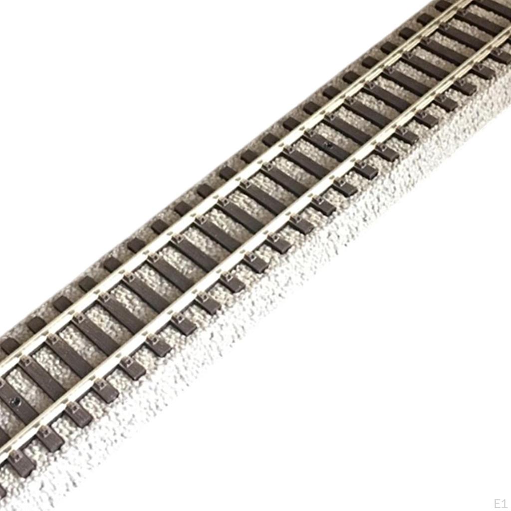 Model Train HO Scale Track,Railway Accessories Lightweight Spare Parts Sturdy 1:87