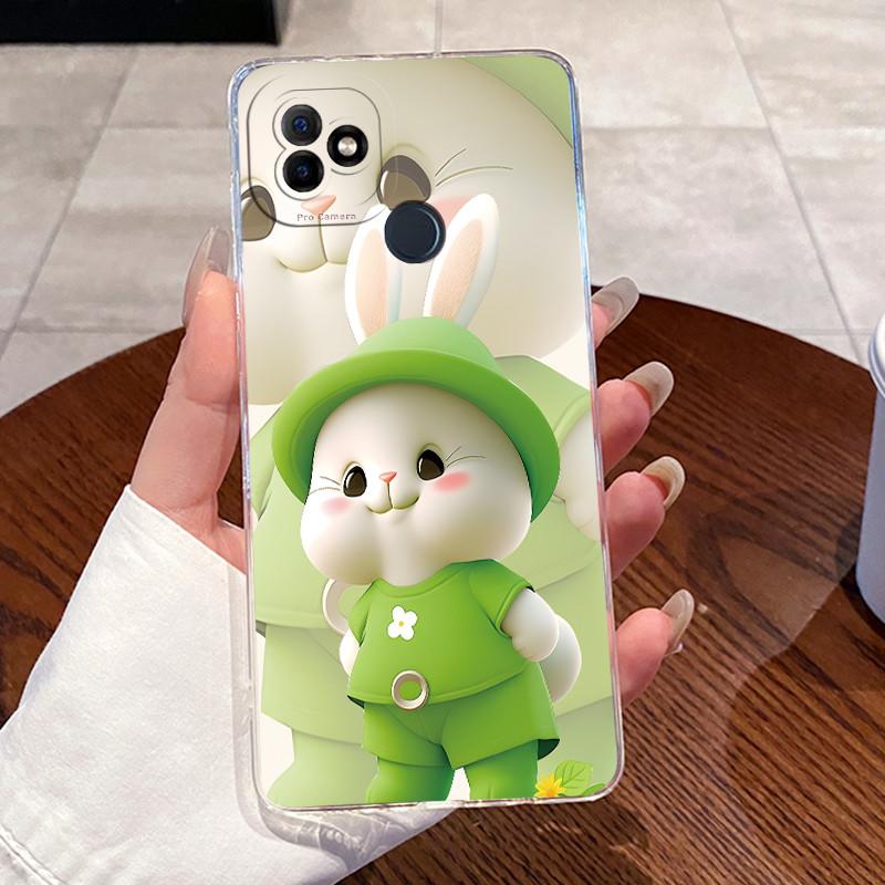 For Itel P36 W6501 Casing New Love Heart Cartoon Cat Rabbit Clear Soft Silicone Cover For Itel Vision 1 Plus P 36 ITELP36 Case