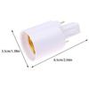 1Pc G23 To E27 E26 E14 Base Socket Led Halogen Light Bulb Lamp Adapter Holder Converter Bulb Holder Adapter Bulb Holder