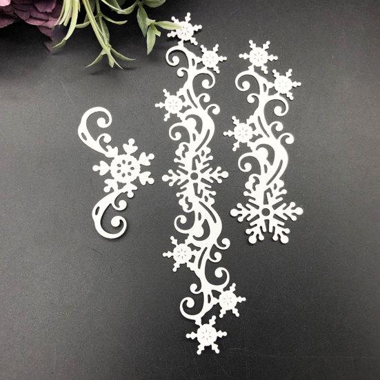 Snowflake Edge Shape Cutting Die DIY Paper Card Craft Stencil Decor Mold