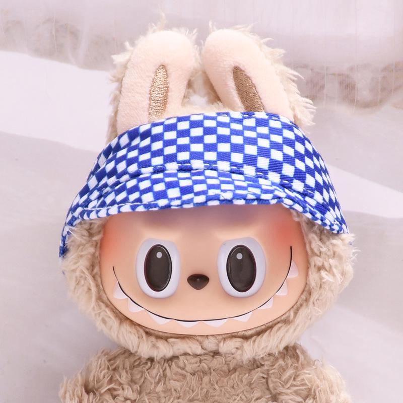 Colgante de Sombrero Labubu de 17cm: Accesorio de Ropa/Llavero/Colgante para Bolso de Hombro/Vaso de Agua