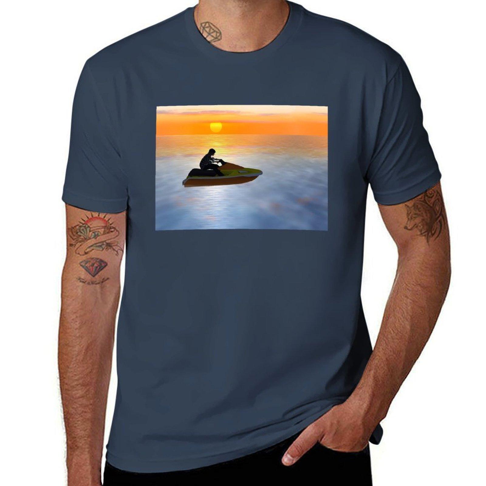 Sinjin Drowning Imvu Tshirt Casual Fashion Print Tee Top S