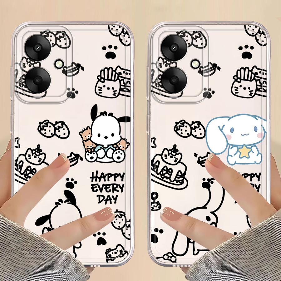 Sanrio Pochacco Soft Phone Cover Phone Case for Xiaomi Mi 11T Pro 11 Lite