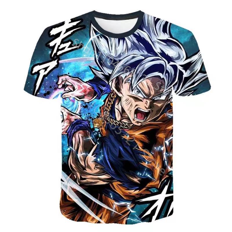 Dragon Ball Tshirt Clothes Kakarot Goku Super Saiyan Vegeta Fashion Streetwear