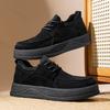Men Vulcanized Shoes 2026 Autumn New Fashion Vintage Comfortable Lace Up Casual Shoes Outdoor Non Slip Height Increase Sneakers