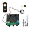 Westminster Abbey Music Box Clock with Chime, 300g Pendulum, and Integrated Clock Hands